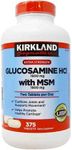 Kirkland Signature Extra Strength Glucosamine Hci 1500Mg,With Msm 1500 Mg (375 No),Tablet