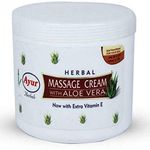 Ayur Herbals Massage Cream with Aloe Vera (Pack of 2) with Ayur Product in Combo (500ml)