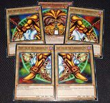 Exodia the Forbidden One - YuGiOh Legendary Decks II Yugi's God Card Complete Set LDK2-ENY04, LDK2-ENY05, LDK2-ENY06, LDK2-ENY07, LDK2-ENY08