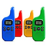 Midland XT5 - Two Way Radio Walkie Talkie, PMR4446 license free, for Families 38 CTCSS Tones - 4 Walkie Talkies