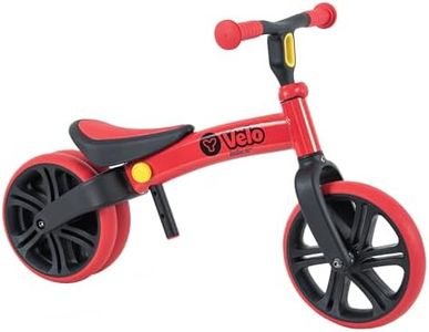 Yvolution™ Y-Velo Junior Toddler Balance Bike -9 inches, Red