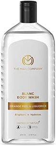 The Man Company Blanc Perfumed Body Wash for Men with Orange Peel & Liquorice | Shower Gel for Smooth & Hydrated Skin | Deep Moisturization | Toxin & SLS Free – 200 ml