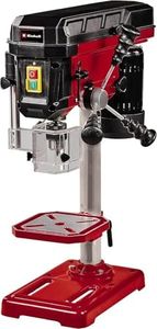 Einhell TC-BD 500 Column Drill (500 W, up to 2410 min-1, 9 Levels, Max. Drilling Depth 50 mm, Adjustable Depth Stop, Tilt/Rotatable and Height-Adjustable Drilling Table)