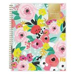 Blue Sky Day Designer for 2024 Weekly and Monthly Planner, 8.5" x 11", Frosted Cover, Wirebound, Secret Garden Mint (140101-24)