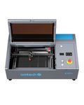 OMTech K40+ CO2 Laser Engraver, 200x300mm 40W Desktop Laser Engraving Machine for Home Use, LightBurn Compatible 8"x12" Laser Engraver Cutter with Adjustable Laser Head Air Assist for Wood Glass More