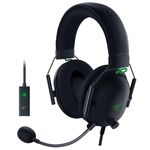 Razer Blackshark V2 Gaming Headset: THX 7.1 Spatial Surround Sound - 50mm Drivers - Detachable Mic - Pc, Ps4, Ps5, Switch - 3.5 Mm Audio Jack and USB Dac - Black