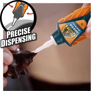 Gorilla Super Glue Micro-Precise 5g – Fast Setting, Precision Applicator