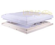 UKB4C 400 x 400mm Roof Sky Light Caravan Motorhome Flynet Ivory Rooflight