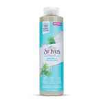 St. Ives Purifying Sea Salt & Pacific Kelp Exfoliating Body Wash (650ml) Made with Plant-Based Cleansers & 100% Natural Exfoliant 16 oz Shower Gel