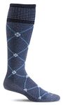 Sockwell Women's Elevation Firm Graduated Compression Socks, Denim, Small/Medium