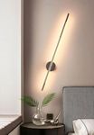 Sirius Modern 600mm LED Long Tube Wall Light | Lighting Lamp for Bedroom, Living Room - Tricolour | Warm White, Natural White, White | (Rose Gold)
