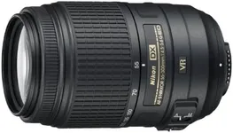 Nikon AF-S DX NIKKOR 55-300mm f/4.5-5.6G ED Vibration Reduction Zoom Lens with Auto Focus for Nikon DSLR Cameras