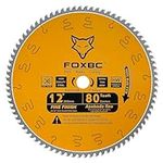 FOXBC 12 Inch Miter Saw Blade 80 To