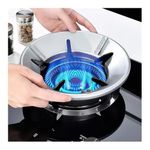 MAGIC PLUS Gas Saver Burner Stand - Pack of 3 Stove, Energy Efficient and Windproof, Flame Protector from Wind Air, 4 Legs Support for Indian Cooking Gas Stoves Cover, Chula Jali Ring Fire Saving