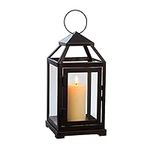 Black Decorative Candle Lantern, De