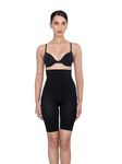 Shapercult Tummy Tucker Shaper Shorts for Women, High Waist Shapewear with Anti Rolling Strips, Comfortable, Seamless Body Shaper for (Sizes : S to 8XL) (Black, 3XL)