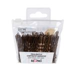 SCUNCI SAVVY VALUE 200PK BROWN BOBBY PINS