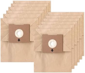 12 Packs Replacement Vacuum Bags for Zing PowerFore Vacuum Cleaner 4122 4122D 1608 1668 1668C 1668W 2154 2154A 2154C 2154W Replace Part 213-8425 2138425