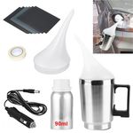 STHIRA® Headlight Restoration Repair Kit, 90ml Car Headlamp Lens Cleaner & Polishing Accessories Tool Kit for Removing Oxidation, Yellowing, Scratches and Restoring Clarity