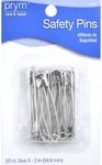 Prym Large 20 PC Safety Pins, Zinc