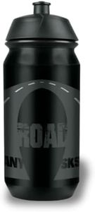 SKS GERMANY ROAD BOTTLE SMALL Gourde de 500 ml au design cool pour la route (accessoire de vélo pour tous les porte-bidons courants, valve push-pull anti-fuite, ergonomique, bouchon amovible) Noir