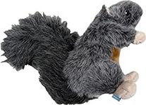 Dog & Co Country Squirrel Dog Toy, Large, Grey