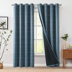 jinchan 100% Blackout Boho Curtains