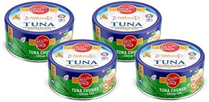 Golden Prize Tuna Chunks in Olive Oil, 185g(Pack of 4)