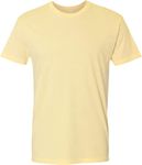 NEXT LEVEL APPAREL Men's 3600, Banana Cream(1pck), Large