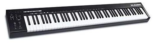 M-Audio Keystation 88 MK3 – 88 Key Semi Weighted MIDI Keyboard Controller for Complete Command of Virtual Synthesizers and DAW parameters