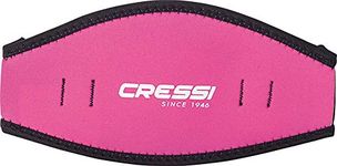 Cressi Mask Strap Cover - Neoprene Headboard for Diving Masks, One Size, Adult Unisex,Pink