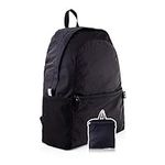 Peak Gear Foldable Backpack - Compact Packable Day Pack - Includes Lifetime Lost & Found ID