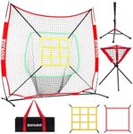 ZONLOLO 6x6ft Portable Baseball & S