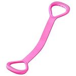 Figure 8 Fitness Resistance Band, Arm|Back Training Elastic Ropes, Arm Back Shoulder Exercise Elastic Rope Stretch Fitness Band for Yoga Pilates Stretching (pink)