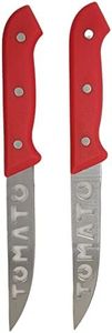 Handy Housewares 10" Serrated Stainless Steel Blade Tomato Slicing Knife Set - 2 Pack