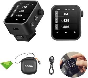 Godox X3 X3L X3-L Touchscreen TTL Wireless Flash Trigger for Leica Cameras, 2.4GHz Wireless, High-Speed Sync, OLED Screen Adjustable Brightness TTL Flash Transmitter for Leica SL2, SL1, TYP-60, Q2,M10