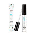 Exsens Coconut Hot Kiss Lip Gloss for Couples, Use for a Cool Tingling and Warm Buzzing Sensation, Vegan, Flavored, and Body Safe, 7 ml (0.24 fl.oz), 1 count