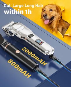 oneisall 3-in-1 Dog Clippers – Cordless Pet Grooming Kit