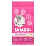 IAMS Proactive Health Dry Cat Food Adult - Sensitive Digestion & Skin with Turkey, 1.36kg Bag