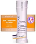 Keranique Scalp Stimulating Keratin for Thinning Hair, Hair Regrowth Amino Complex Shampoo Volumizing, 8 Fl Oz