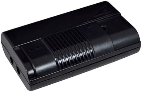 Electraline 572120 - Interruptor de pie, color negro