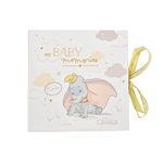 Magical Beginnings My Baby Memories Dumbo My First Year Record Book - The for a Newborn Baby - Officially Licensed by Happy Homewares