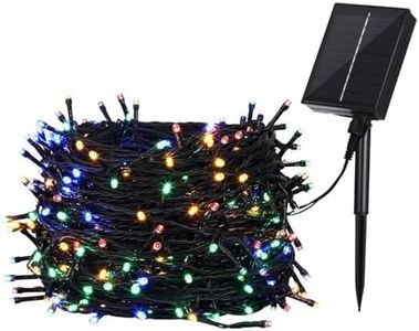 Solar Fairy Lights Outdoor, 52 m 500pcs LED Each Solar String Lights Outdoor Waterproof, Solar Twinkle Lights for Garden Christmas Tree Party Wedding Decor(Warm White)