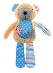 Belcka- Teddy Bear Dog Toy with Squeaker - Durable Plush Dog Toys for Small to Medium Dogs - Puppy Soft Toy from 8 Weeks with Crinkle Paper- Dog Birthday Present