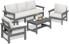 SERWALL HDPE Patio Conversation Set