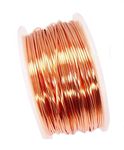 ART IFACT Bare Copper Wire Without Enameled 20 Gauge (0.914 mm Diameter, 10 Meters)