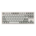 EPOMAKER x Feker Galaxy80 Gaming Keyboard, Aluminum Alloy Wireless Mechanical Keyboard, BT5.0/2.4G/USB-C Gasket-mounted Keyboard, Hot Swappable, NKRO Creamy Keyboard (White, Marble White Switch)
