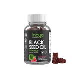 Inaya Nutrition Black Seed Oil Gummies with 2% Thymoquinone from Nigella Sativa - 60 Raspberry Flavour Vegan, Halal & Gluten-free Gummies | Immune Support, Weight Management, Joint, Skin & Hair Health