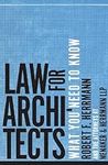Law for Architects: What You Need t
