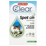 Bob Martin Clear Spot on Fleas & Ticks Treatment Solution for Cats